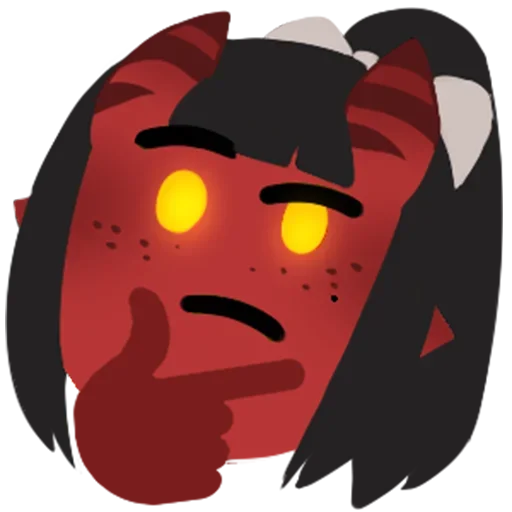 🤔 Стикер «Meru Succubus» для Telegram