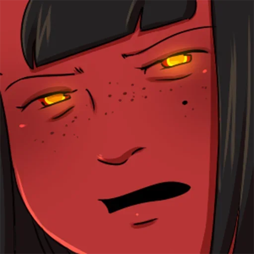😖 Стикер «Meru Succubus» для Telegram