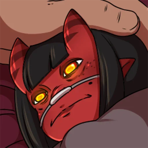 😲 Стикер «Meru Succubus» для Telegram
