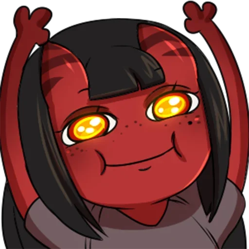 😜 Стикер «Meru Succubus» для Telegram
