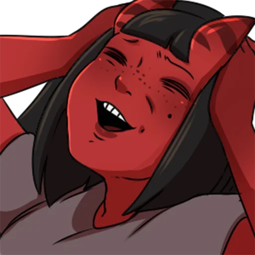 😆 Стикер «Meru Succubus» для Telegram