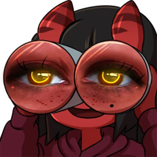 👀 Стикер «Meru Succubus» для Telegram