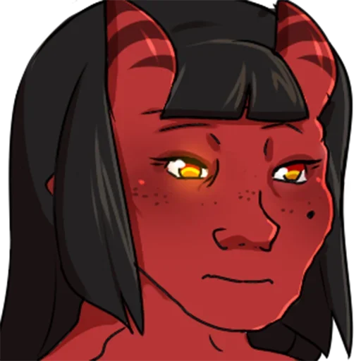 😞 Стикер «Meru Succubus» для Telegram