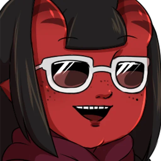 😎 Стикер «Meru Succubus» для Telegram