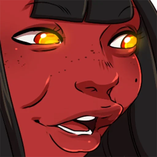 😂 Стикер «Meru Succubus» для Telegram