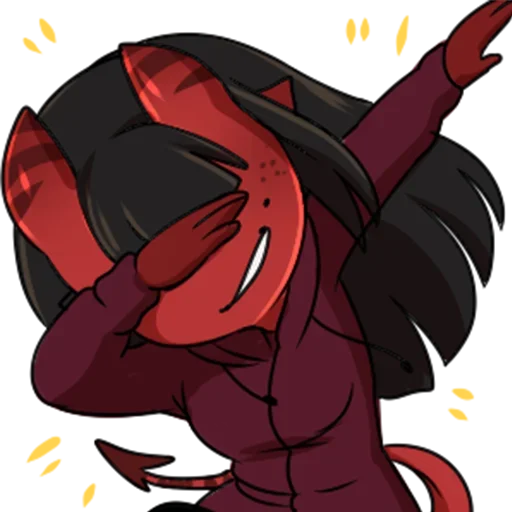 😎 Стикер «Meru Succubus» для Telegram