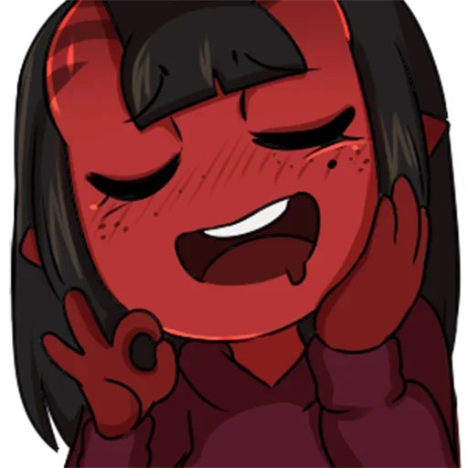 💕 Стикер «Meru Succubus» для Telegram