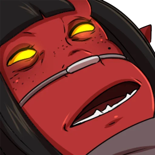 😵 Стикер «Meru Succubus» для Telegram