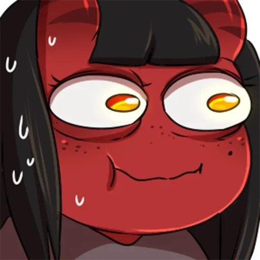 😮 Стикер «Meru Succubus» для Telegram