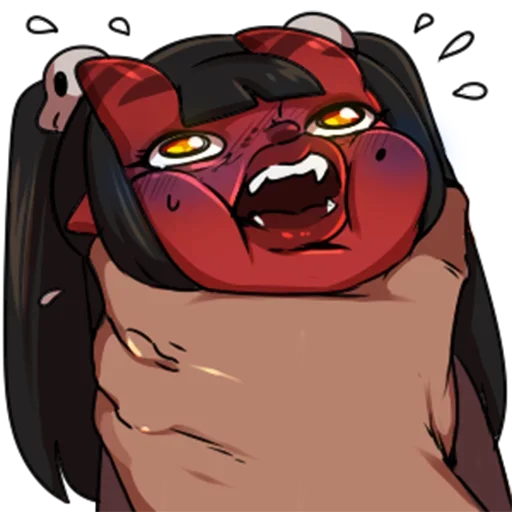 👺 Стикер «Meru Succubus» для Telegram