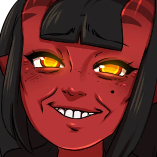 😖 Стикер «Meru Succubus» для Telegram