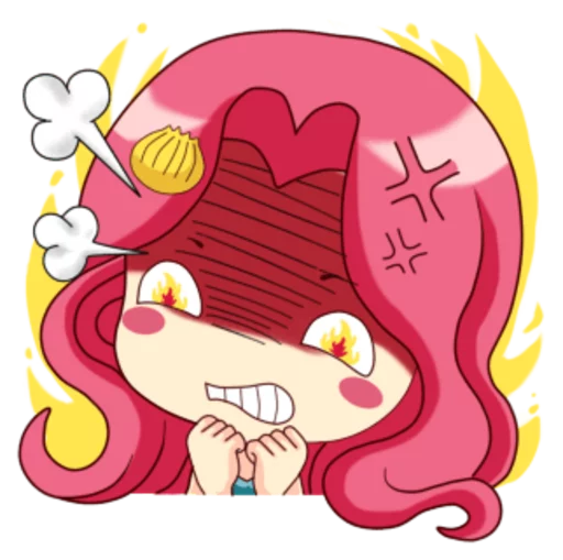 😤 Стикер «Mervenus Sweet Mermaid Of The Sea» для Telegram