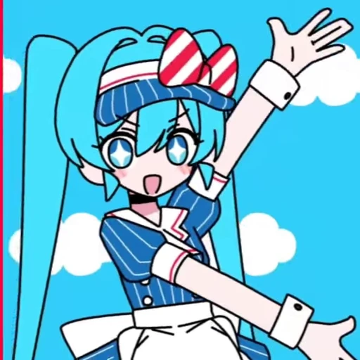 🎀 Стикер «Vocaloid» для Telegram