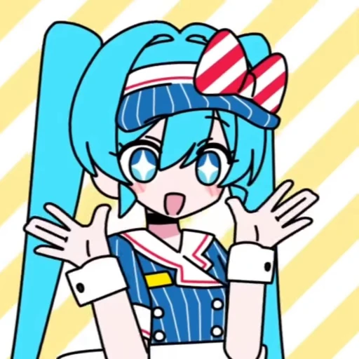 🎀 Стикер «Vocaloid» для Telegram