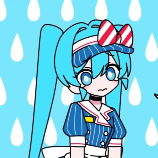 🎀 Стикер «Vocaloid» для Telegram