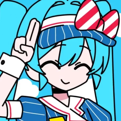 🎀 Стикер «Vocaloid» для Telegram