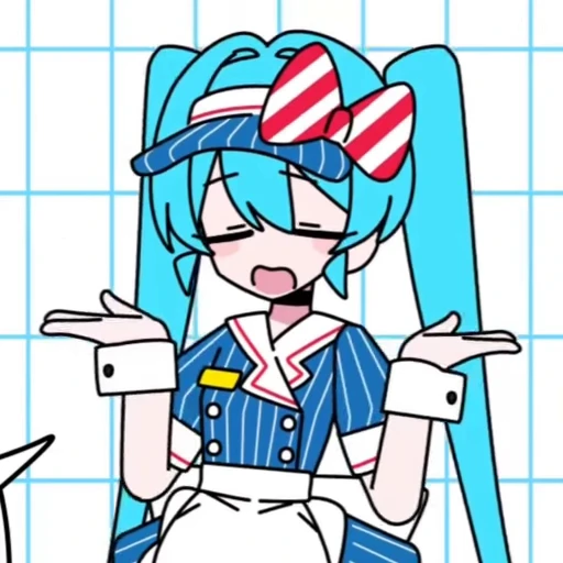 🎀 Стикер «Vocaloid» для Telegram