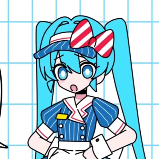 🎀 Стикер «Vocaloid» для Telegram