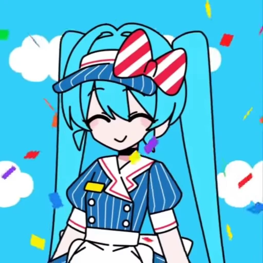🍒 Стикер «Vocaloid» для Telegram