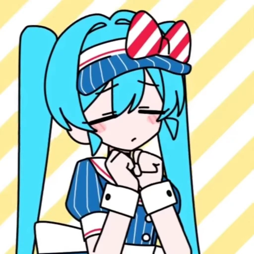 🎀 Стикер «Vocaloid» для Telegram