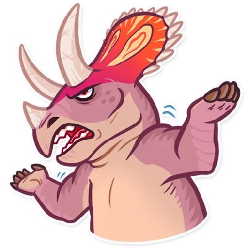 🤷 Стикер «Dinosaurs» для Telegram