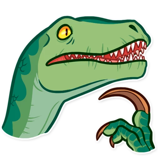 🤔 Стикер «Dinosaurs» для Telegram
