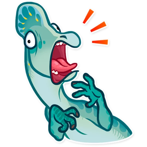 😱 Стикер «Dinosaurs» для Telegram