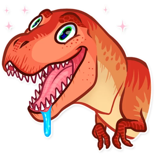 🤤 Стикер «Dinosaurs» для Telegram