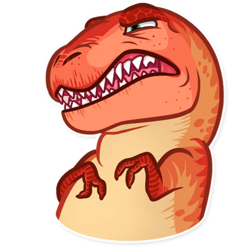 😖 Стикер «Dinosaurs» для Telegram