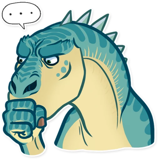 🤔 Стикер «Dinosaurs» для Telegram