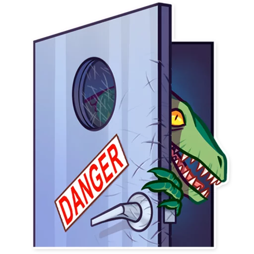 🚪 Стикер «Dinosaurs» для Telegram