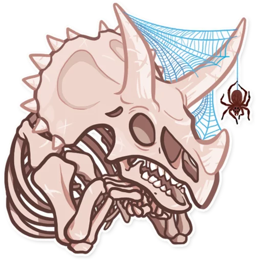 ☠ Стикер «Dinosaurs» для Telegram