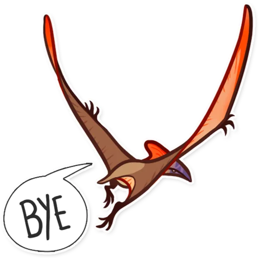 😕 Стикер «Dinosaurs» для Telegram