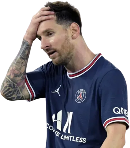 🤦‍♂️ Стикер «Lionel Messi» для Telegram
