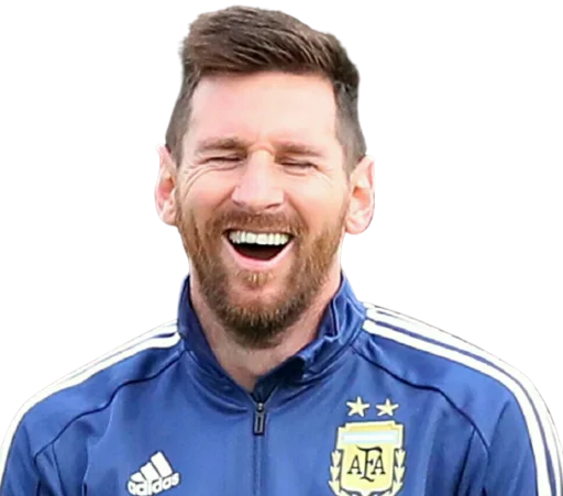 😆 Стикер «Lionel Messi» для Telegram