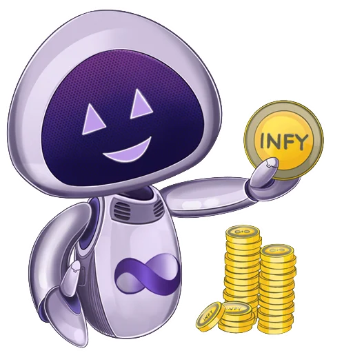 🤝 Стикер «Meta вселенная Infinity» для Telegram