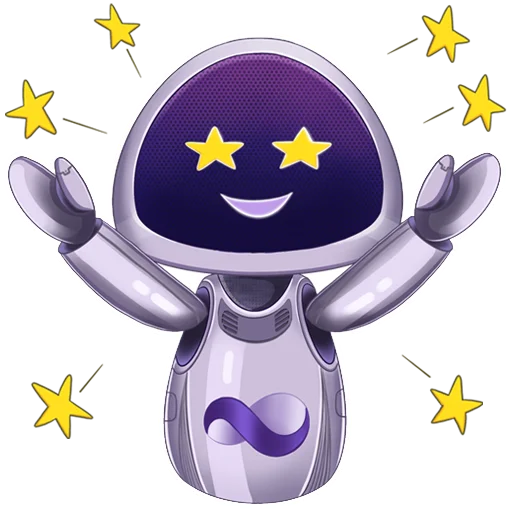 🤩 Стикер «Meta вселенная Infinity» для Telegram