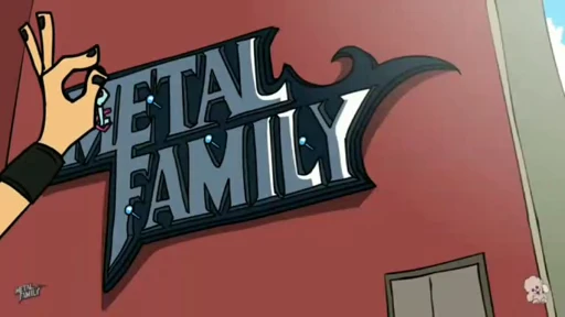 Стикерпак Metal Family 1-1 для Telegram — скачать