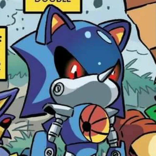 😡 Стикер «Metal Sonic» для Telegram