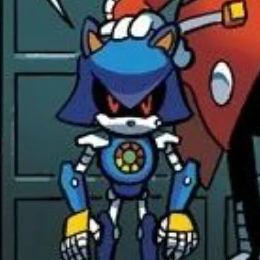 😶 Стикер «Metal Sonic» для Telegram