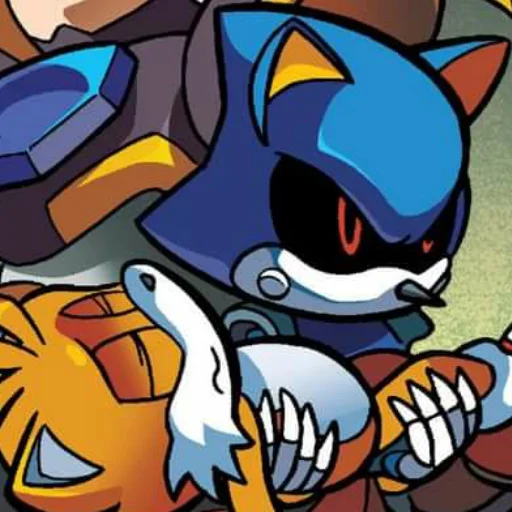 🤖 Стикер «Metal Sonic» для Telegram