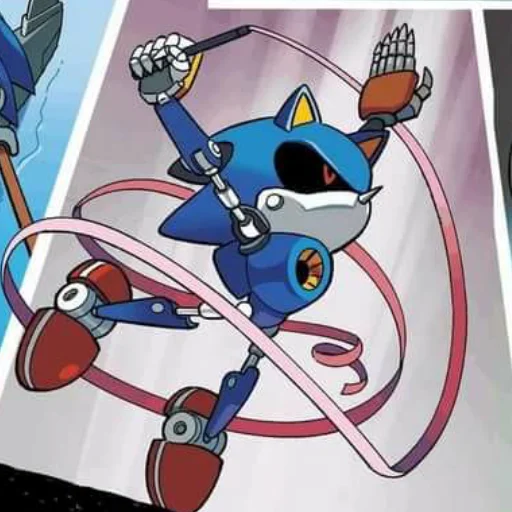🤸 Стикер «Metal Sonic» для Telegram