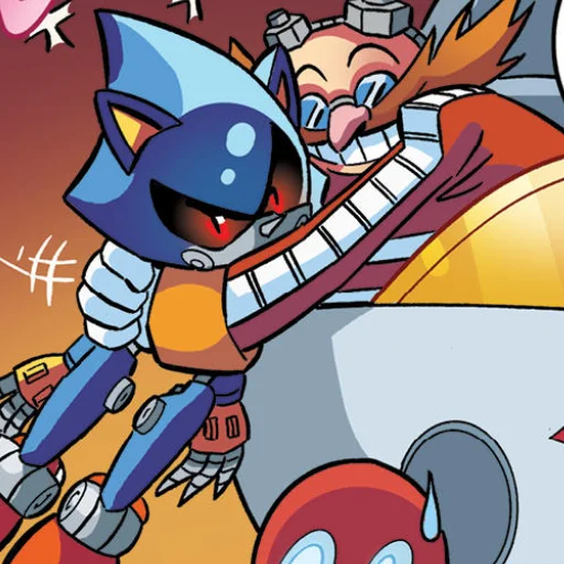 😶 Стикер «Metal Sonic» для Telegram