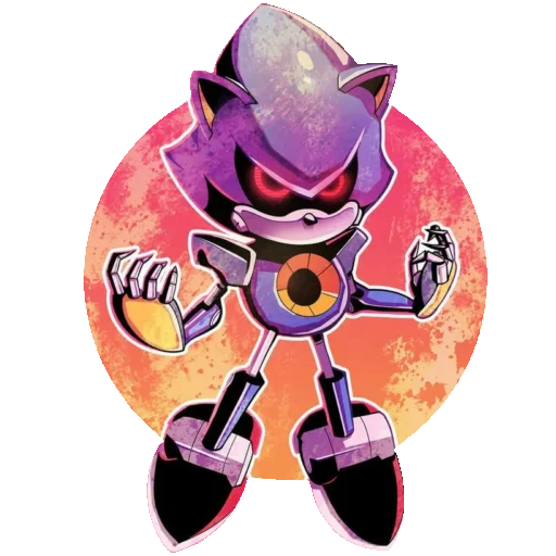 🤖 Стикер «Metal Sonic» для Telegram