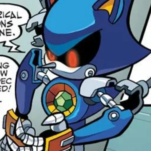 🤖 Стикер «Metal Sonic» для Telegram