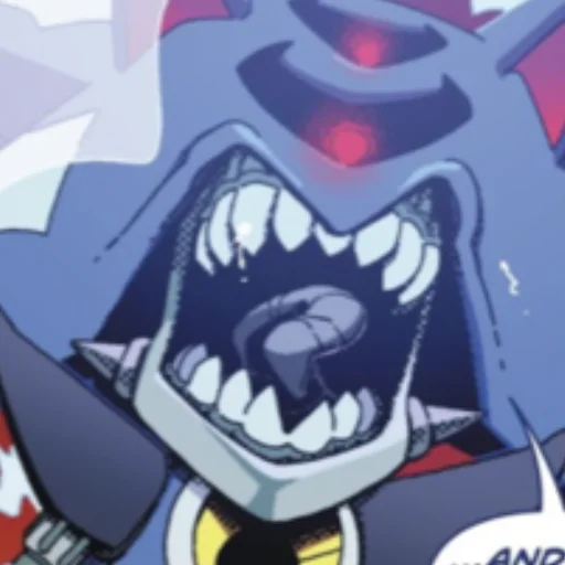 🤬 Стикер «Metal Sonic» для Telegram