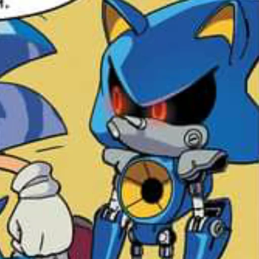 🤨 Стикер «Metal Sonic» для Telegram