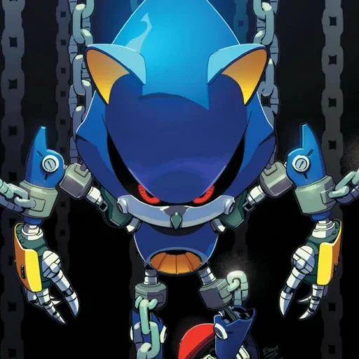 🤖 Стикер «Metal Sonic» для Telegram