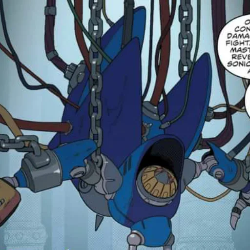 😵 Стикер «Metal Sonic» для Telegram