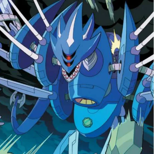 👹 Стикер «Metal Sonic» для Telegram